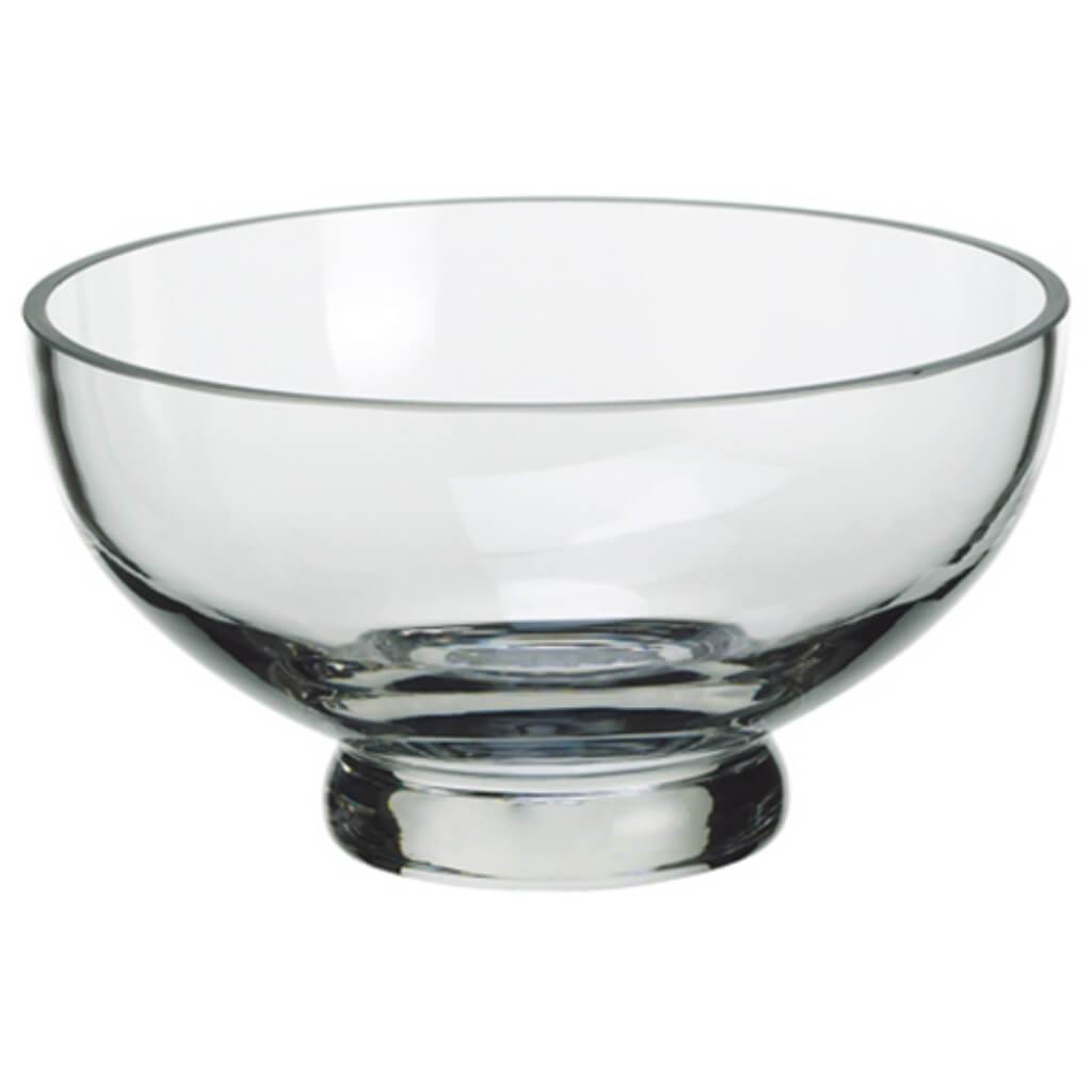 7inD x 3.9inH GLASS BOWL CW 