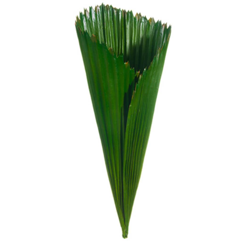 17.5in PALM LEAF BOUQUET HOLDER 