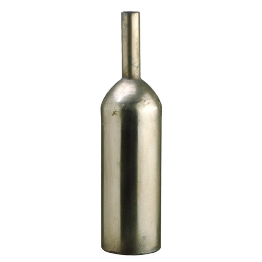 Metal Bottle 14.76in H x 3.54in D