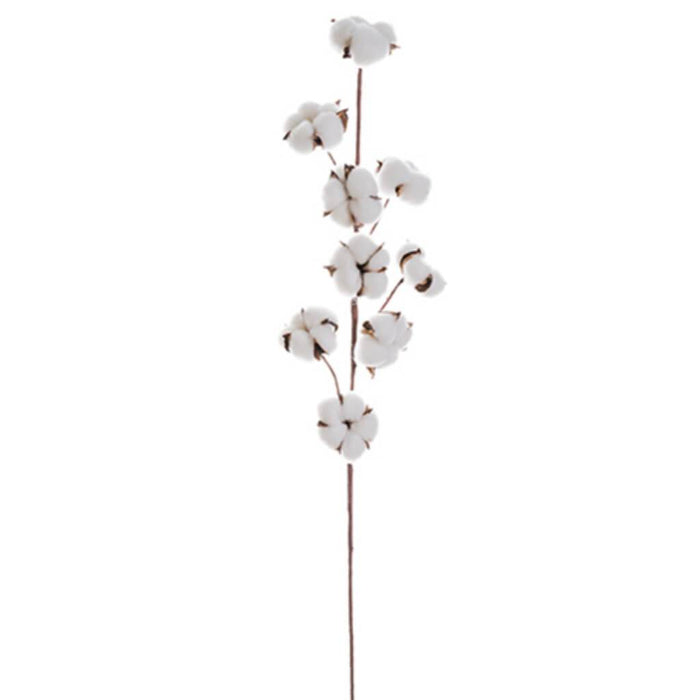Cotton Pod Spray 29.5" White 