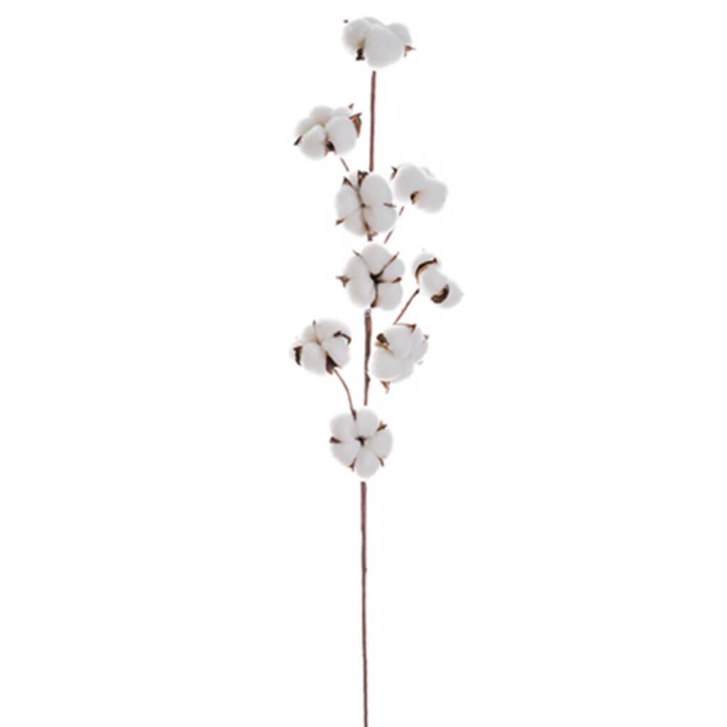 Cotton Pod Spray 29.5" White 