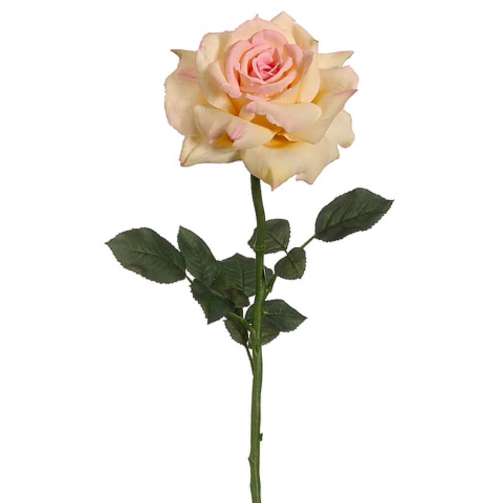 26"DIANA ROSE SPRAY PK/YE 