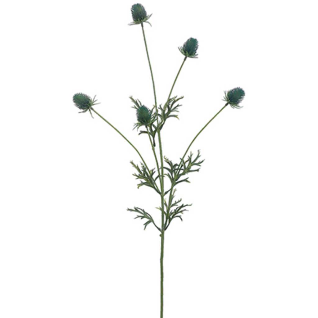 Thistle Spray 36" Blue Gray 