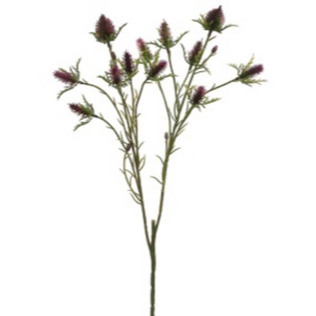 Thistle Spray Mauve 27&quot; 