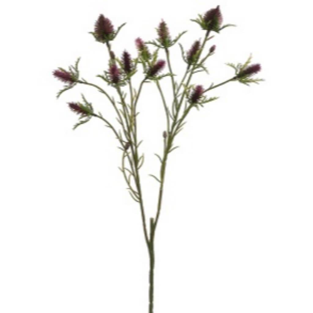 Thistle Spray Mauve 27" 