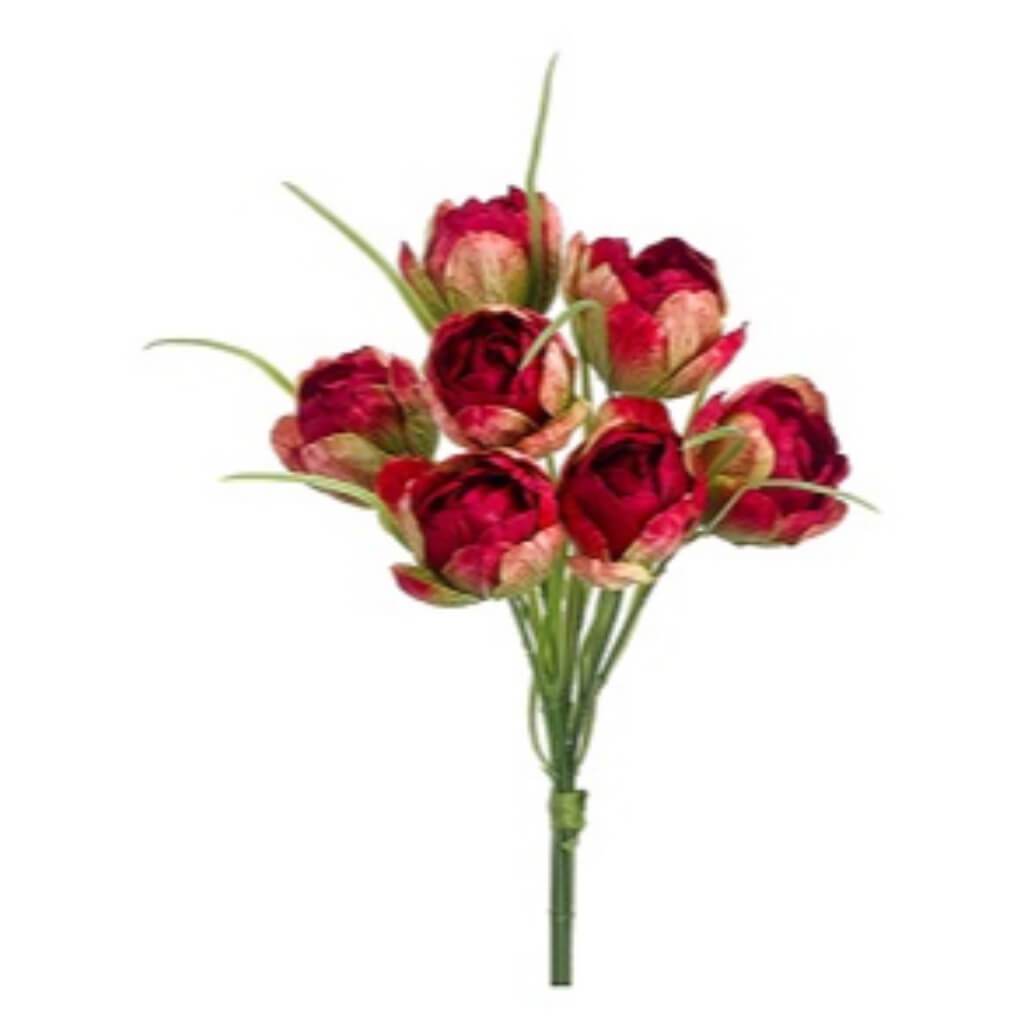 Tulip Bundle11in x7 Red Green 