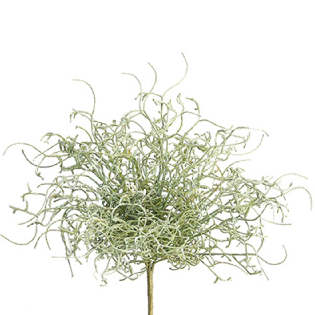 Spanish Moss Bush 15in Green Gray 