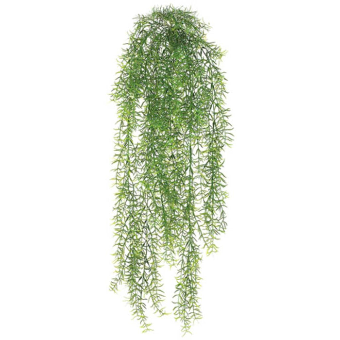 Plastic Sprengeri Hanging Bush 30" Green 