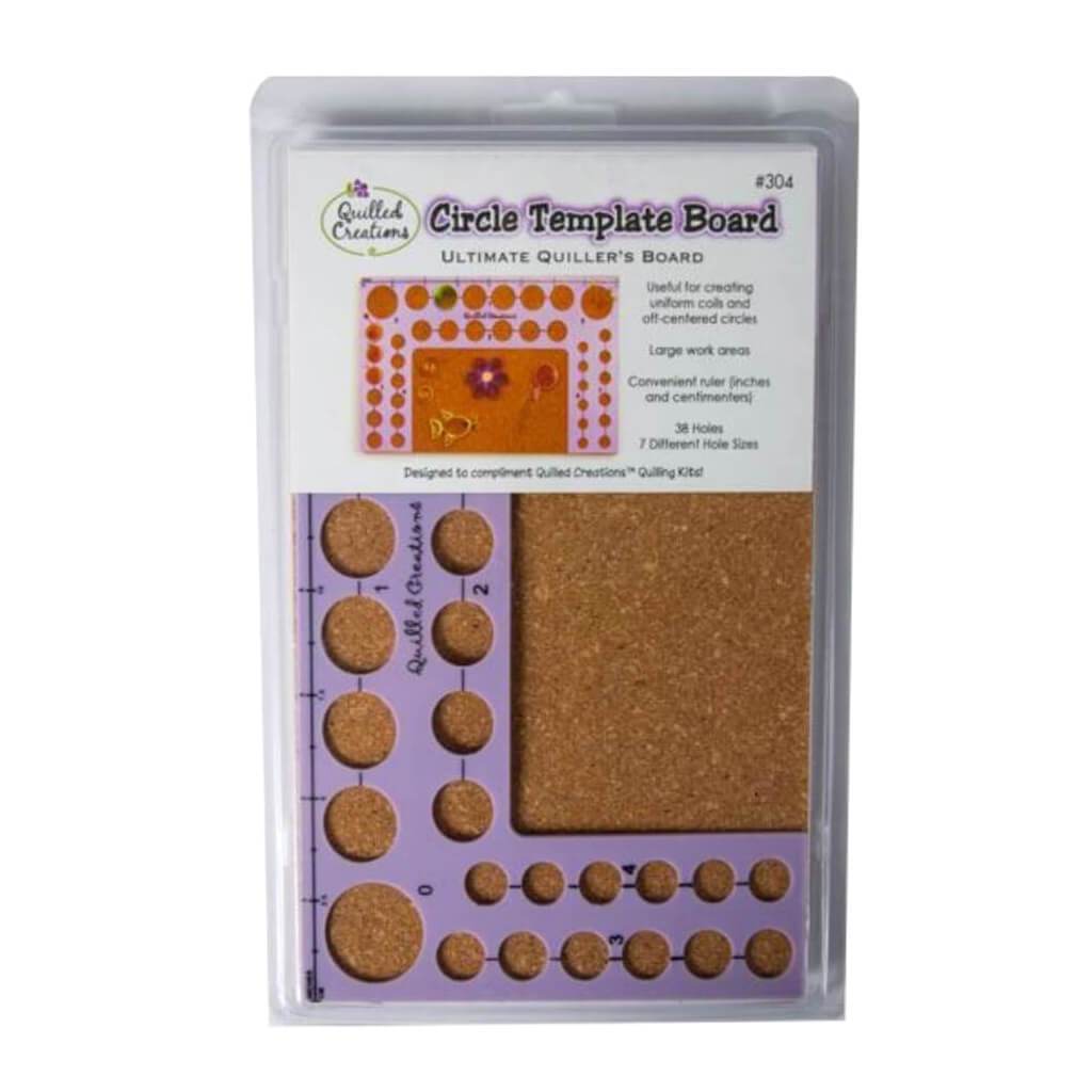 Quilling Circle Template Board 