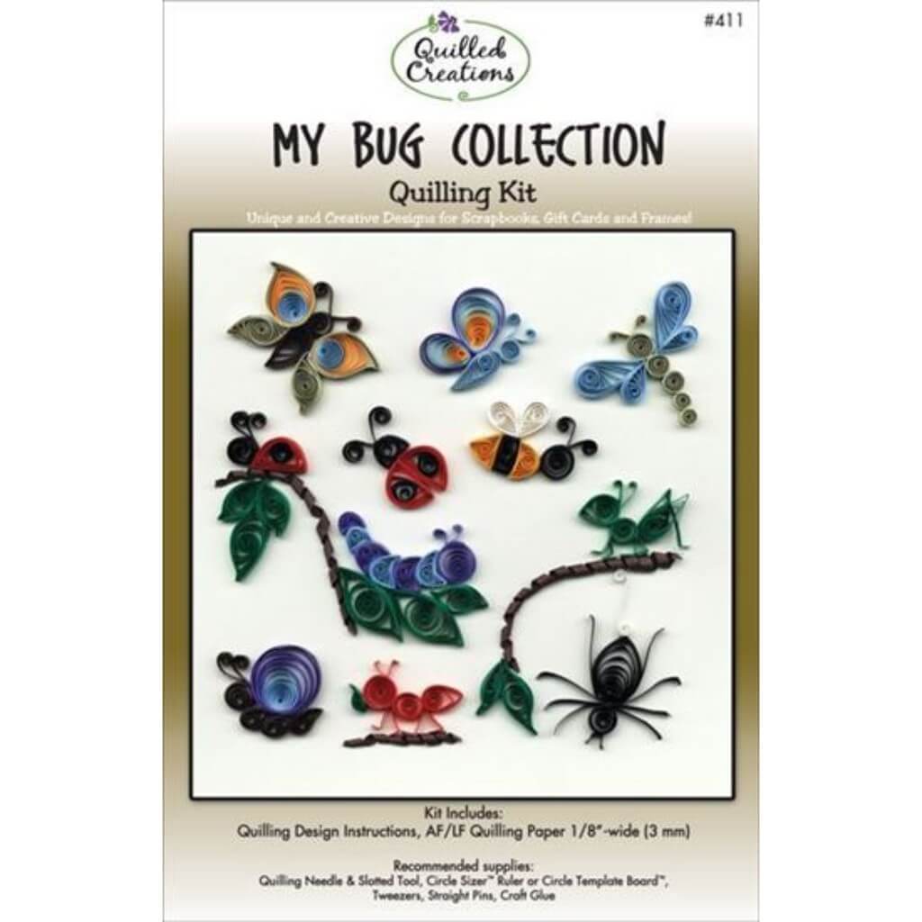 My Bug Collection Quilling Kit 