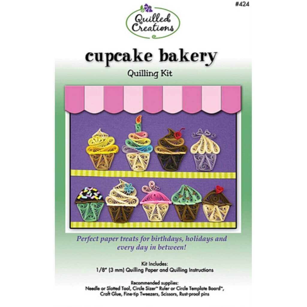 Cupcake Bakery Quilling Kit 