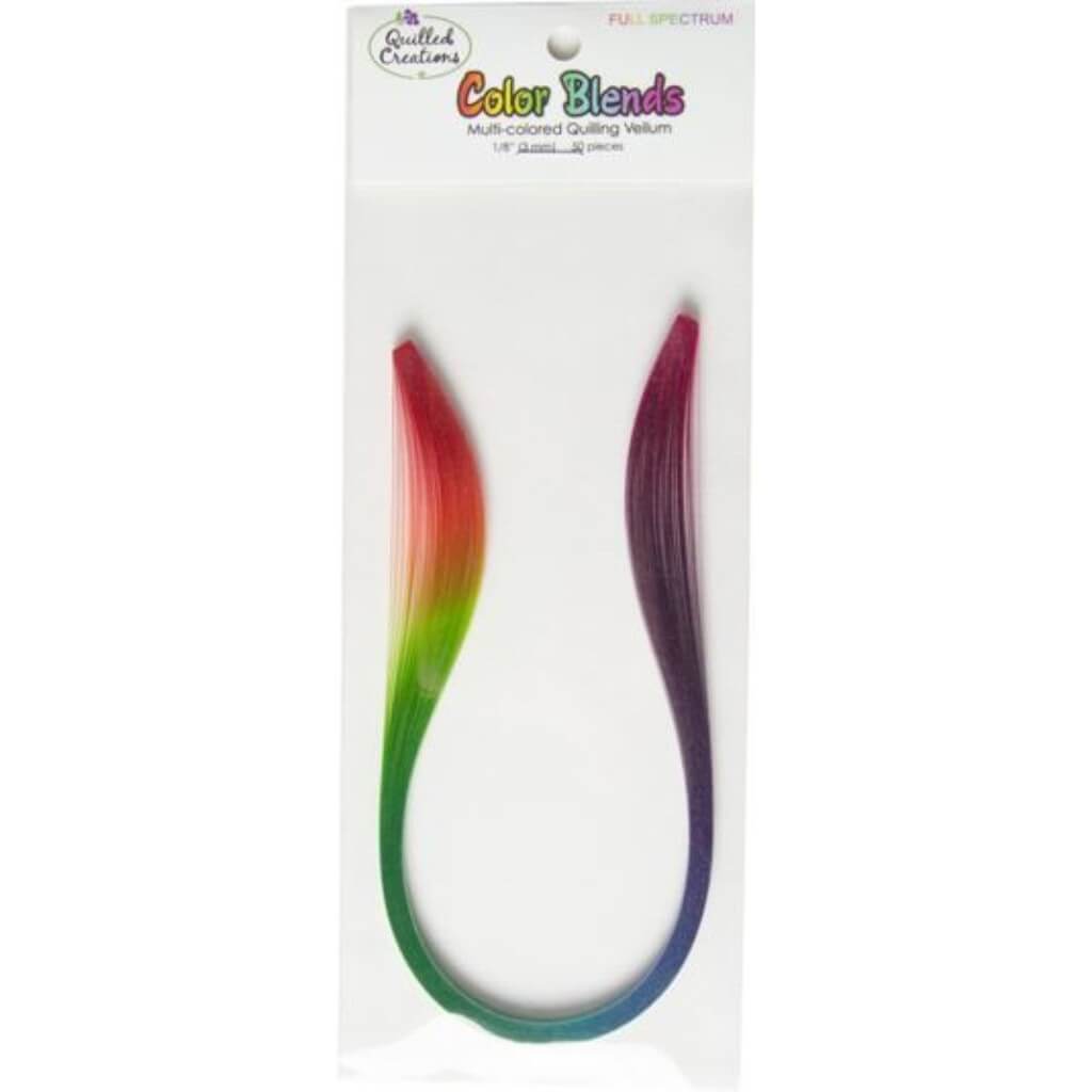 Full Spectrum Color Blend Quilling Paper (1/8&quot; Wide) 