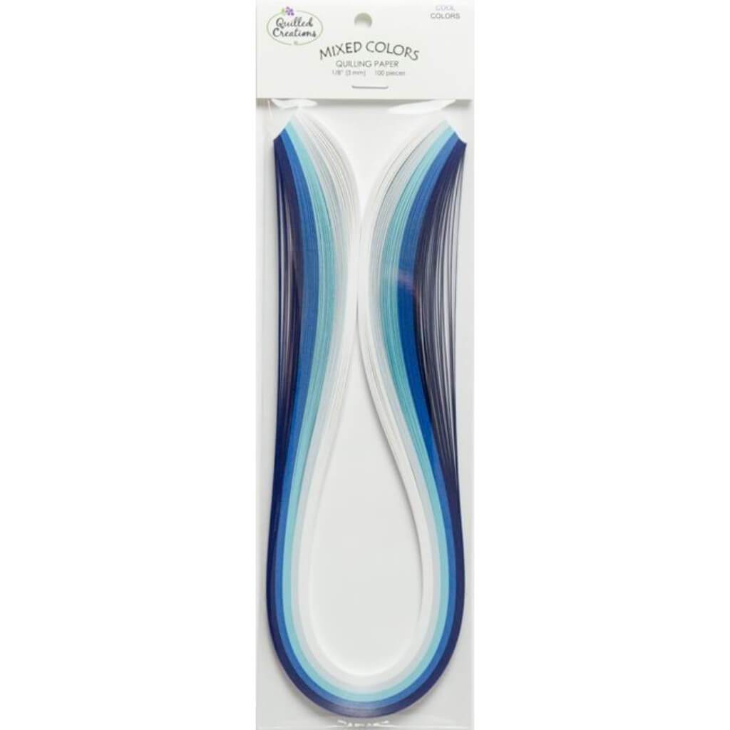 Cool Colors Quilling Pack (1/8" Wide) 