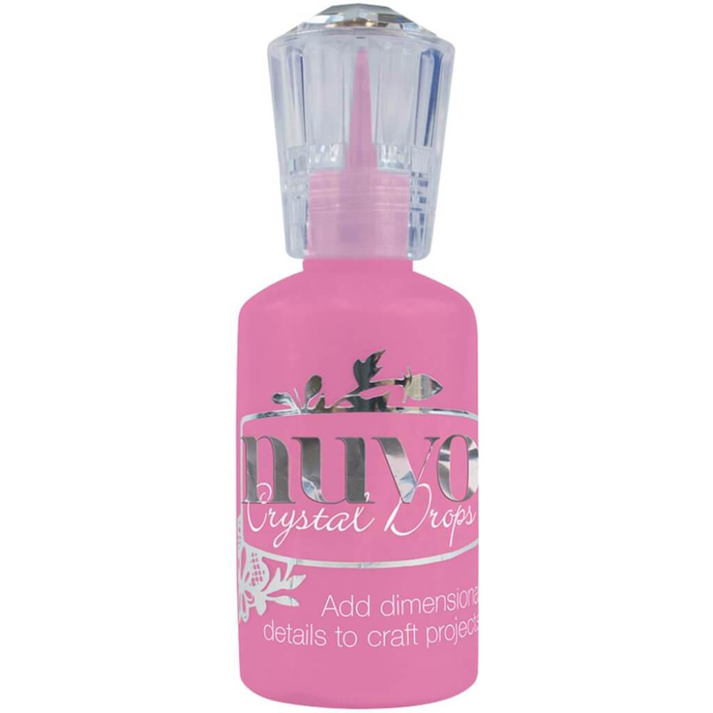 Nuvo Crystal Drops 1.1oz Gloss-Carnation Pink