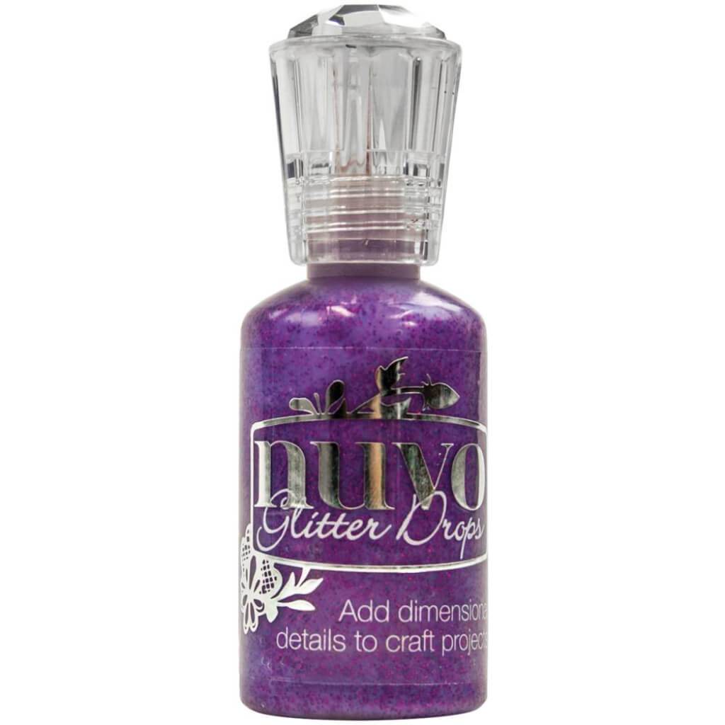 Nuvo Glitter Drops 1.1oz Purple Rain