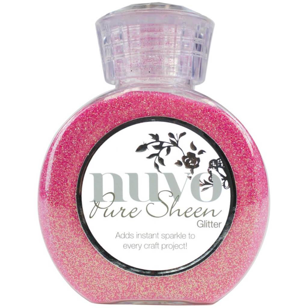 Nuvo Pure Sheen Glitter 3.38oz Candy Pink