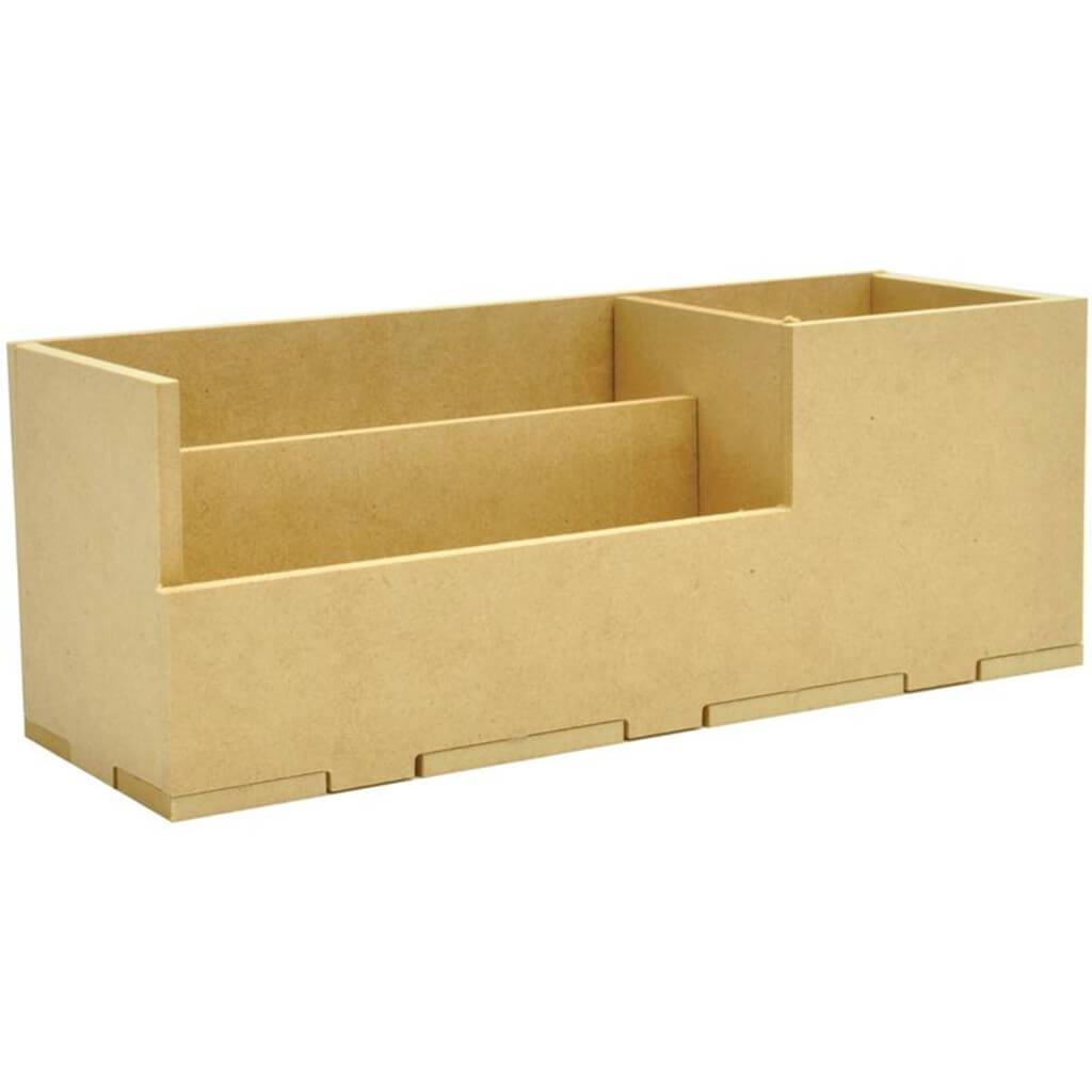 Beyond The Page MDF Desk Caddy 11in x 4in x 4in