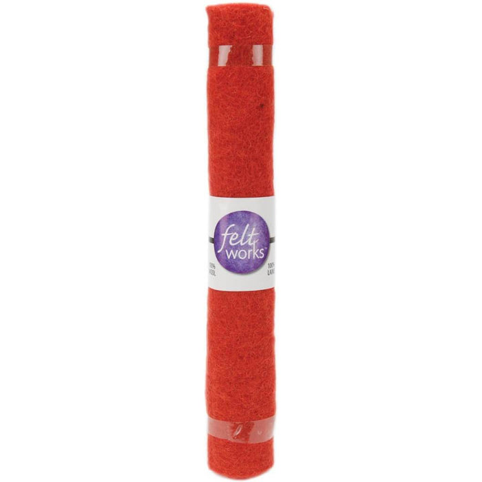 Dimensions Feltworks Felt Roll 12in x 12in Terracotta