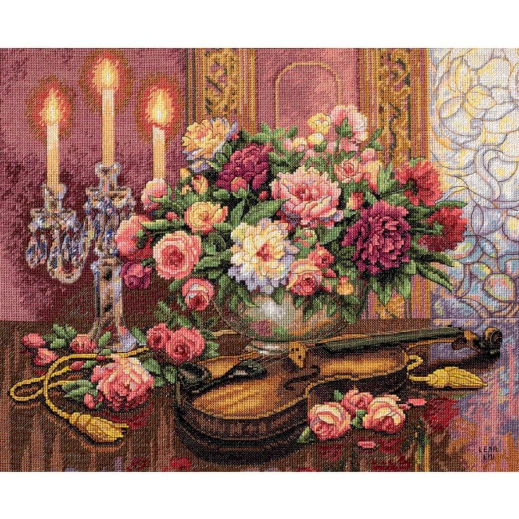 16"X13" ROMANTIC FLORAL 