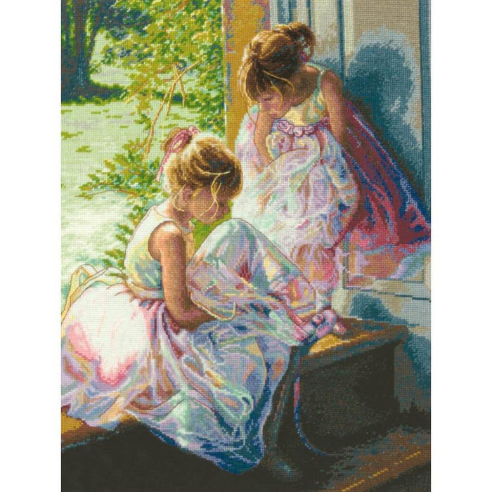 Dimensions/Gold Collection Counted Cross Stitch Kit 11in x 14in Ballerina Dreams