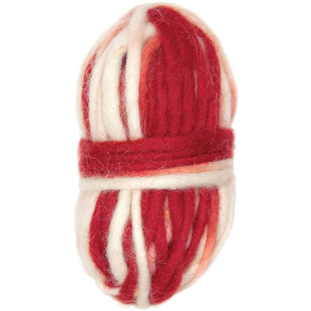 Feltworks Pencil Roving 1.06oz Candy Cane