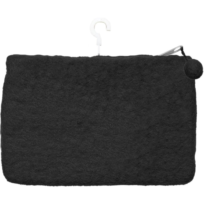 Dimensions Feltworks Mini Purse 6in x 4in x .5in Black