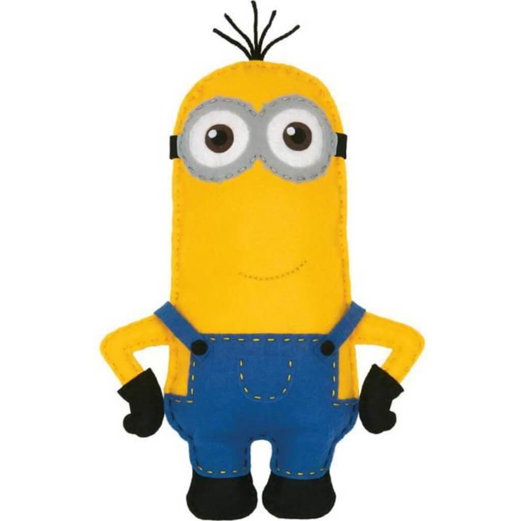 Minion Kevin Stuffable Felt Applique Kit