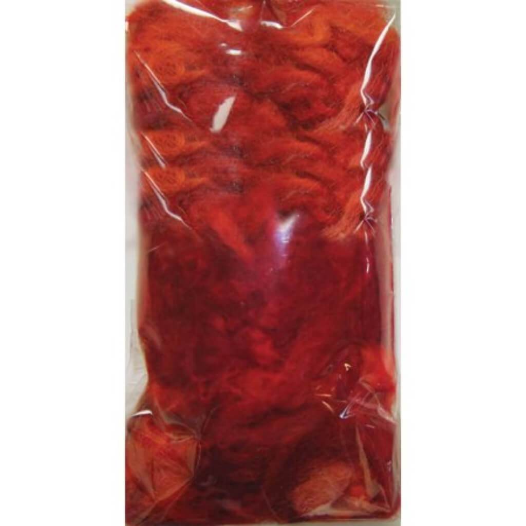 Dimensions Feltworks Roving .25oz Variegated Red Curly