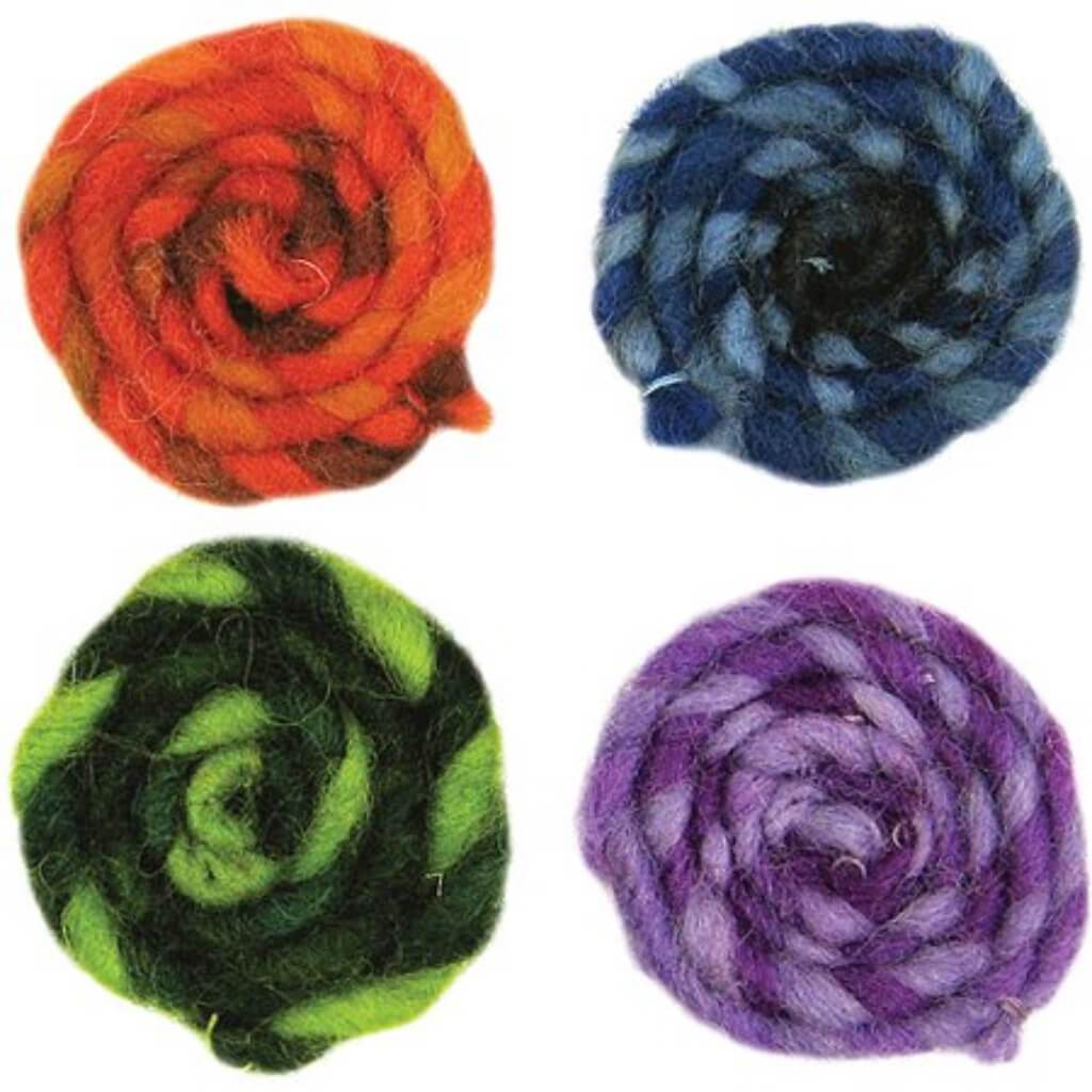 Feltworks Cool Spirals 6/Pkg