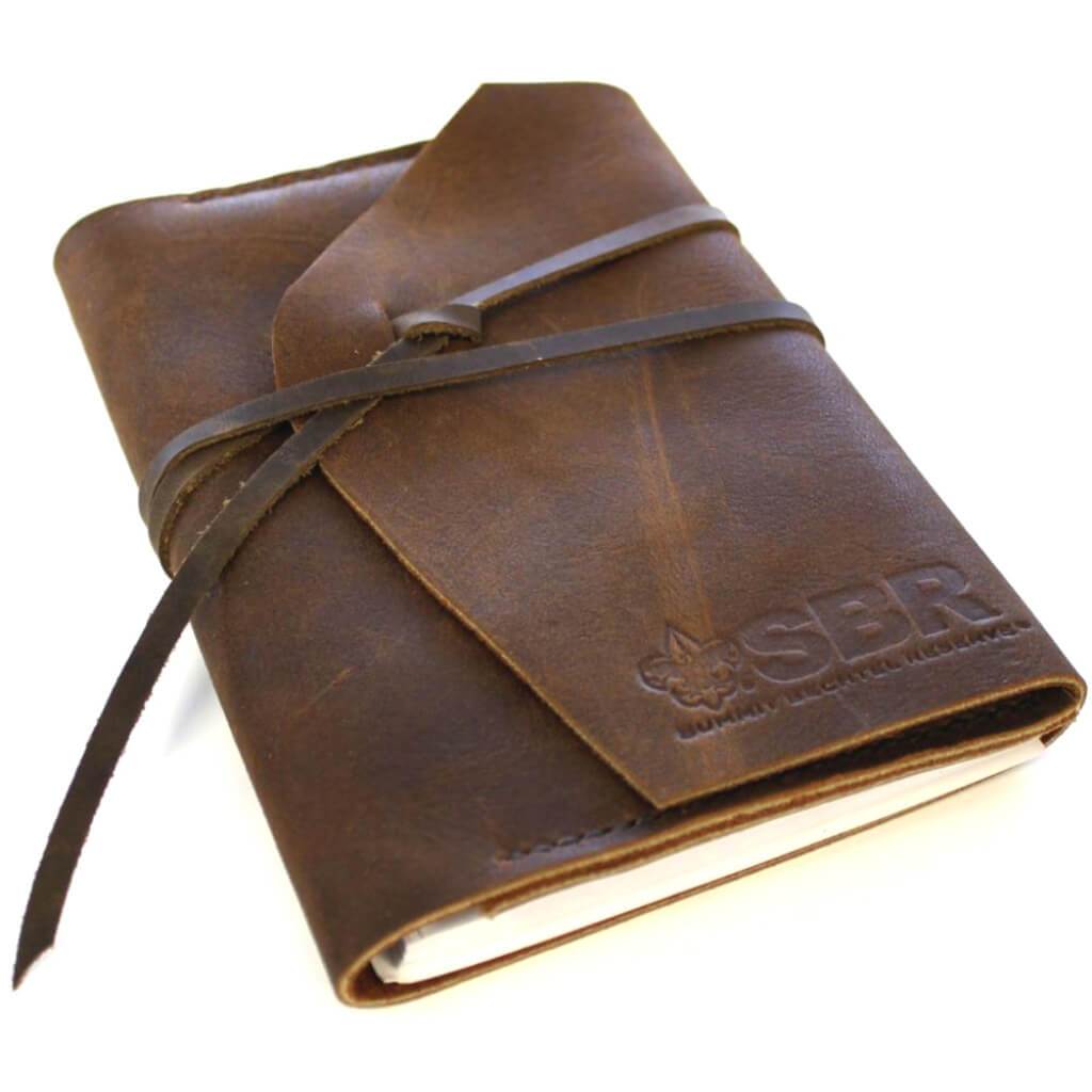 Realeather Crafts Leathercraft Kit Dark Brown Journal