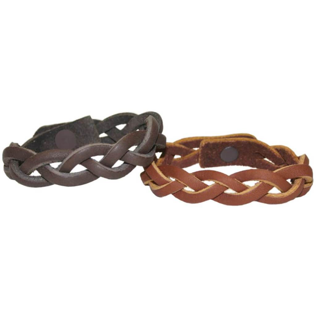 Realeather Crafts Leathercraft Kit Mystery Braid Bracelets 8/Pkg