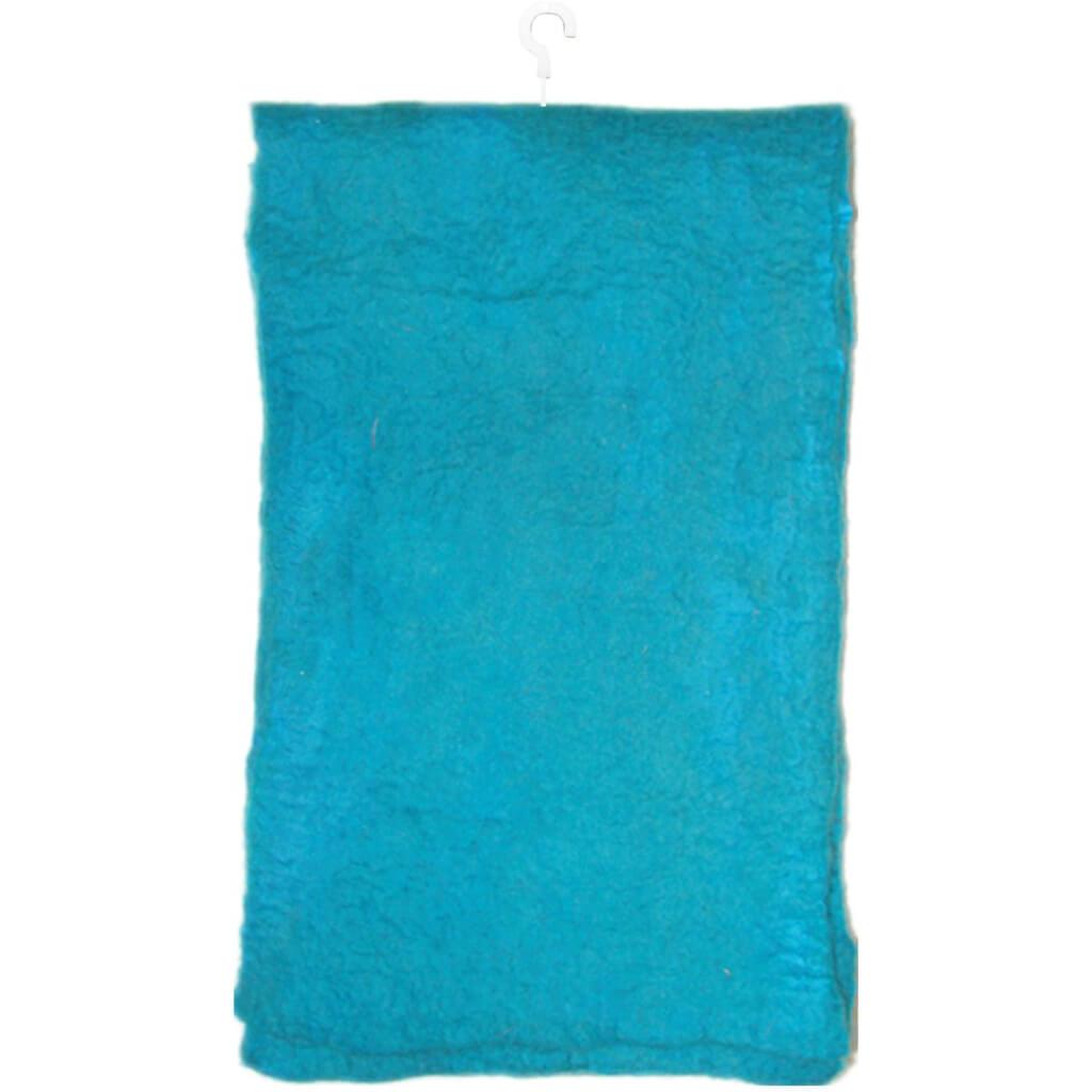 Feltworks 100% Merino Wool Scarf 7in x 66in Turquoise