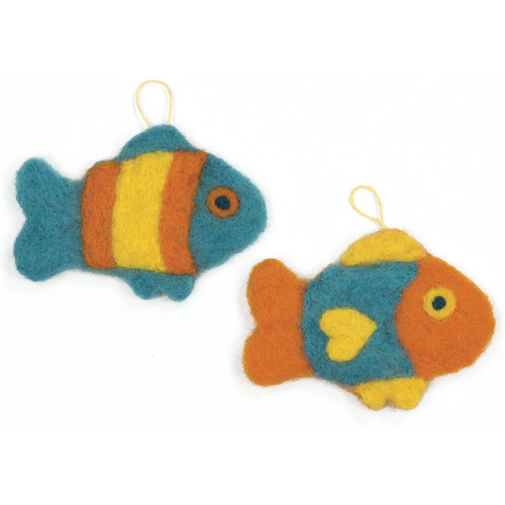 Feltworks Learn Needle Felting Kit Fish