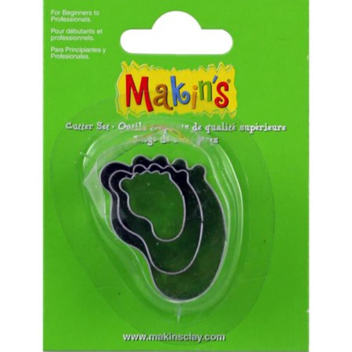 Makin's Clay Cutters 3/Pkg Baby Foot
