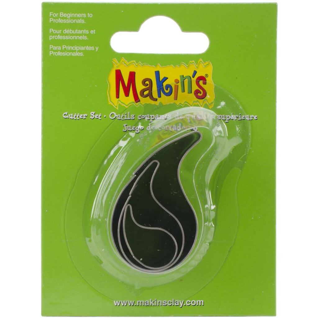 Makin's Clay Cutters 3/Pkg Water Drop