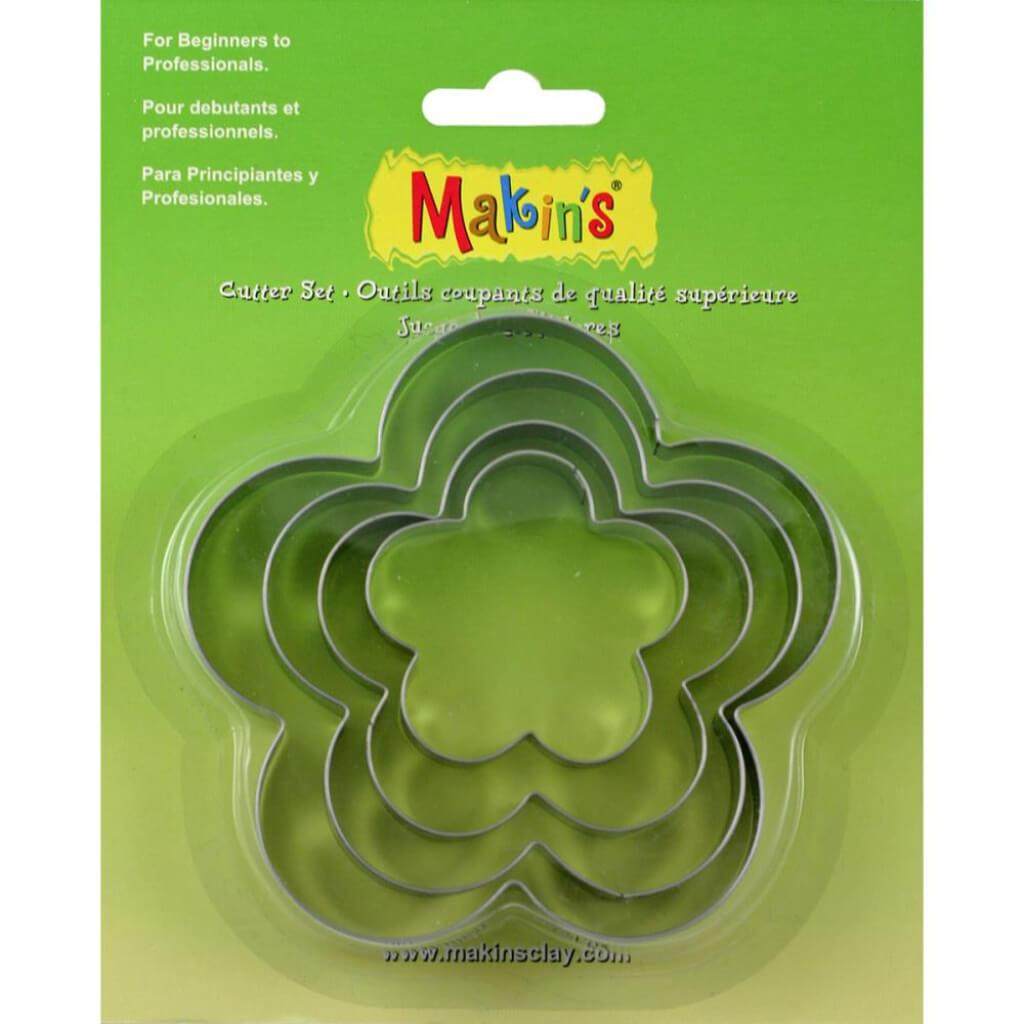 Makin's Clay Cutters 4/Pkg Flower