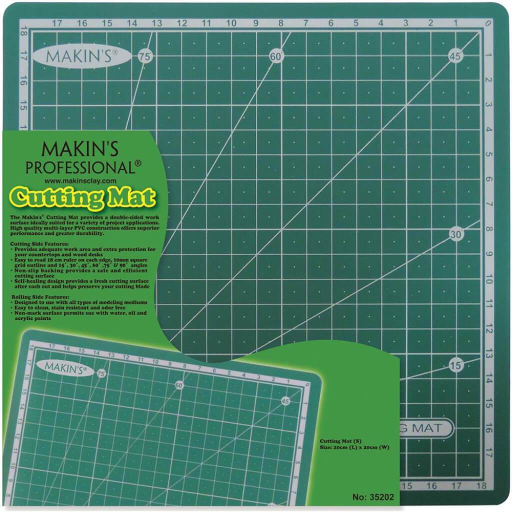 Makin's Clay Cutting Mat 7.87in x 7.87in Small