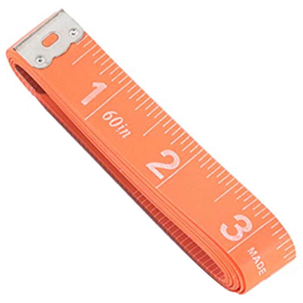 Pretty Tape Measures 60in Orange