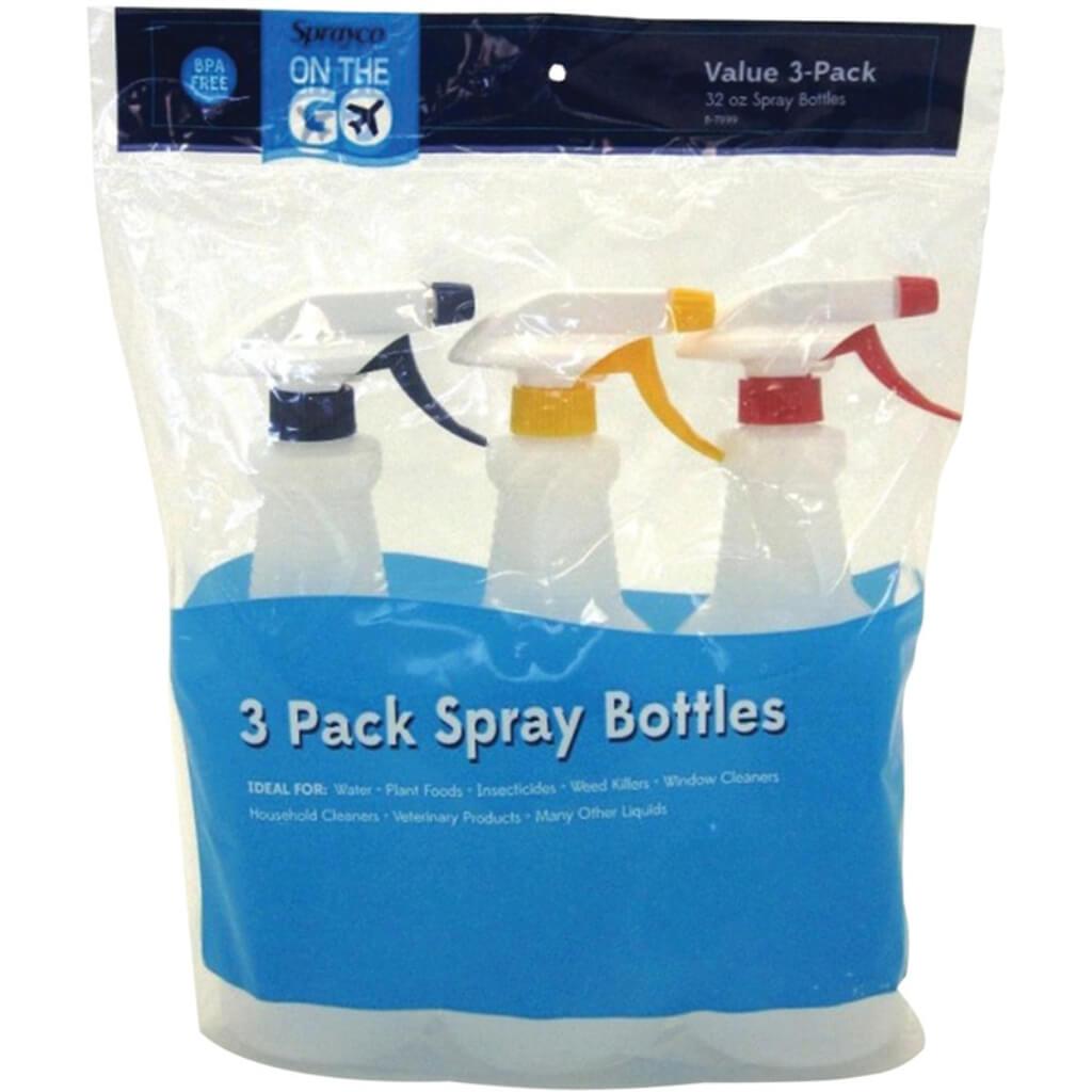 GRADUATD SPRY BOTTLES 3PK 320Z 