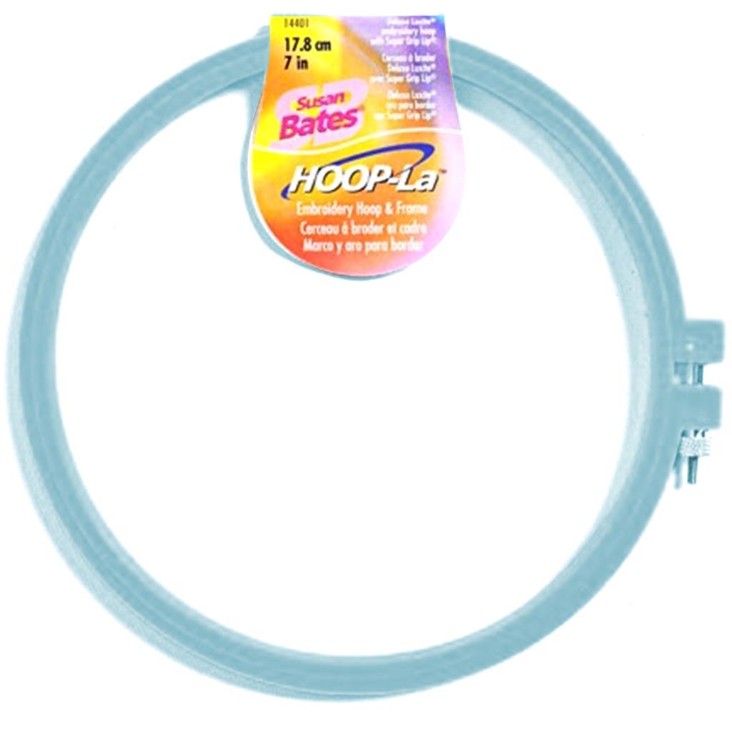 Hoop-La Plastic Embroidery Hoop 7in