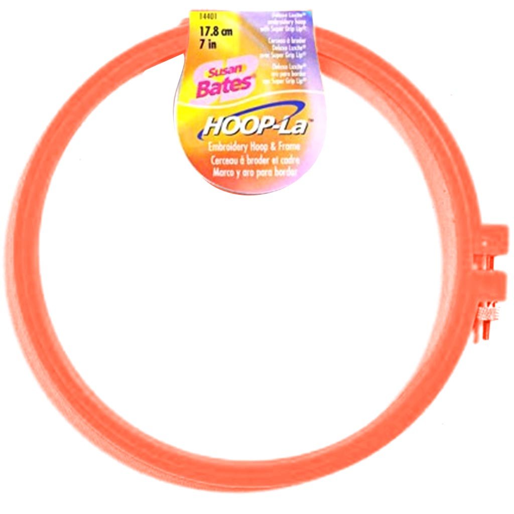 Hoop-La Plastic Embroidery Hoop 7in