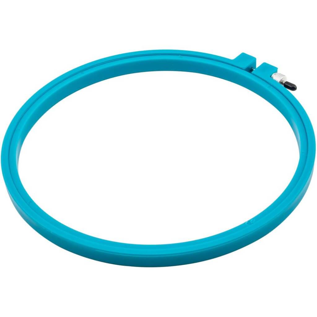 Bates Hoop-La Plastic Embroidery Hoop 5in Light Blue