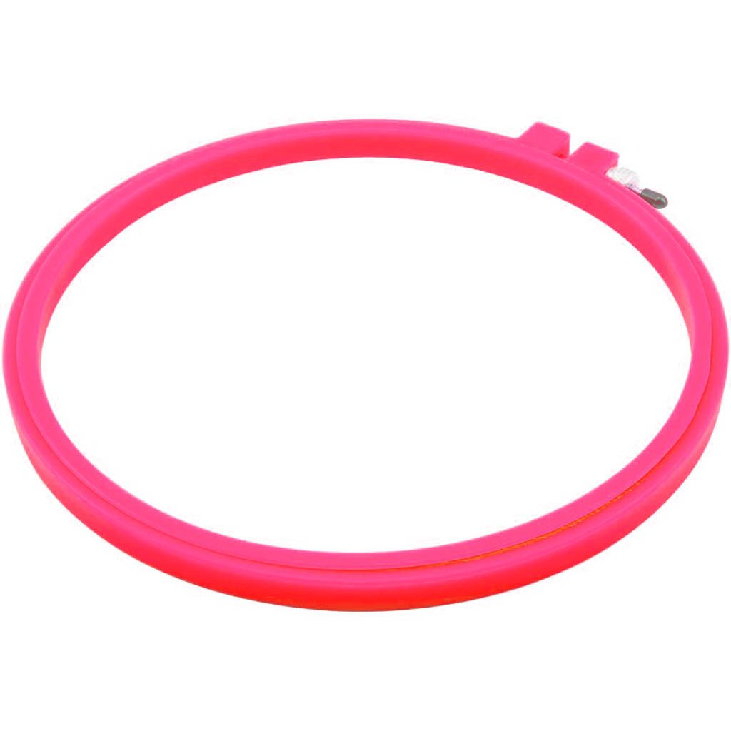 Brights Hoops 8in HoopLa  8in Pink