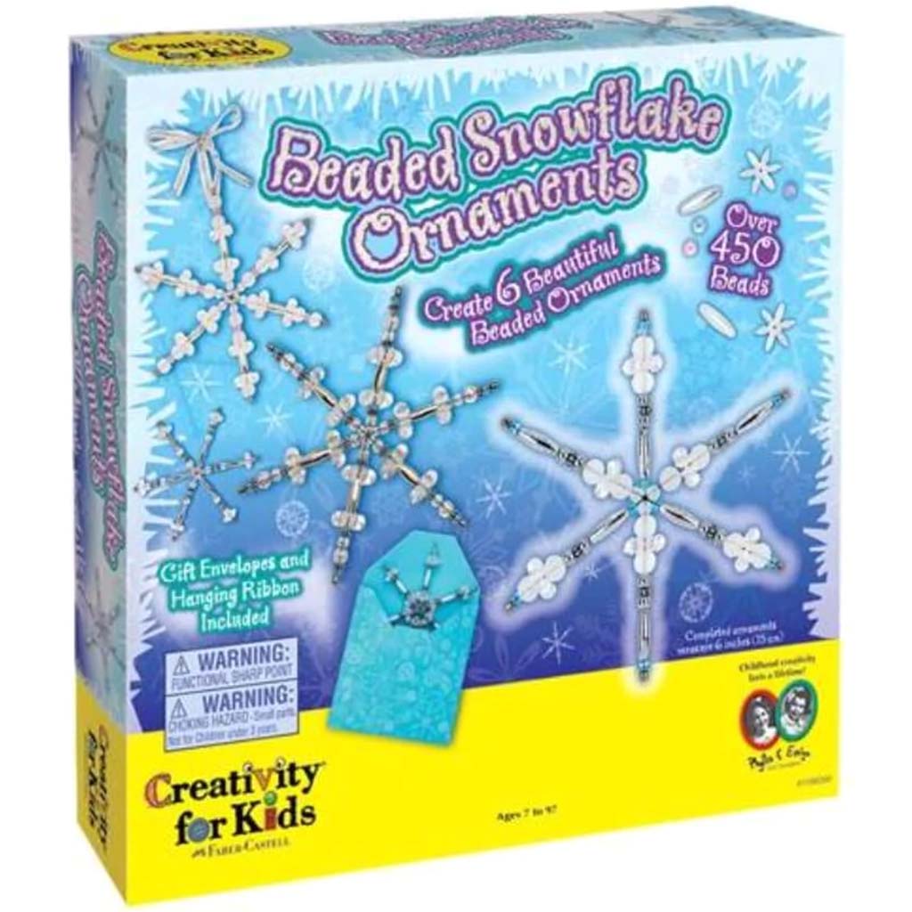 Beaded Snowflake Ornaments Kit