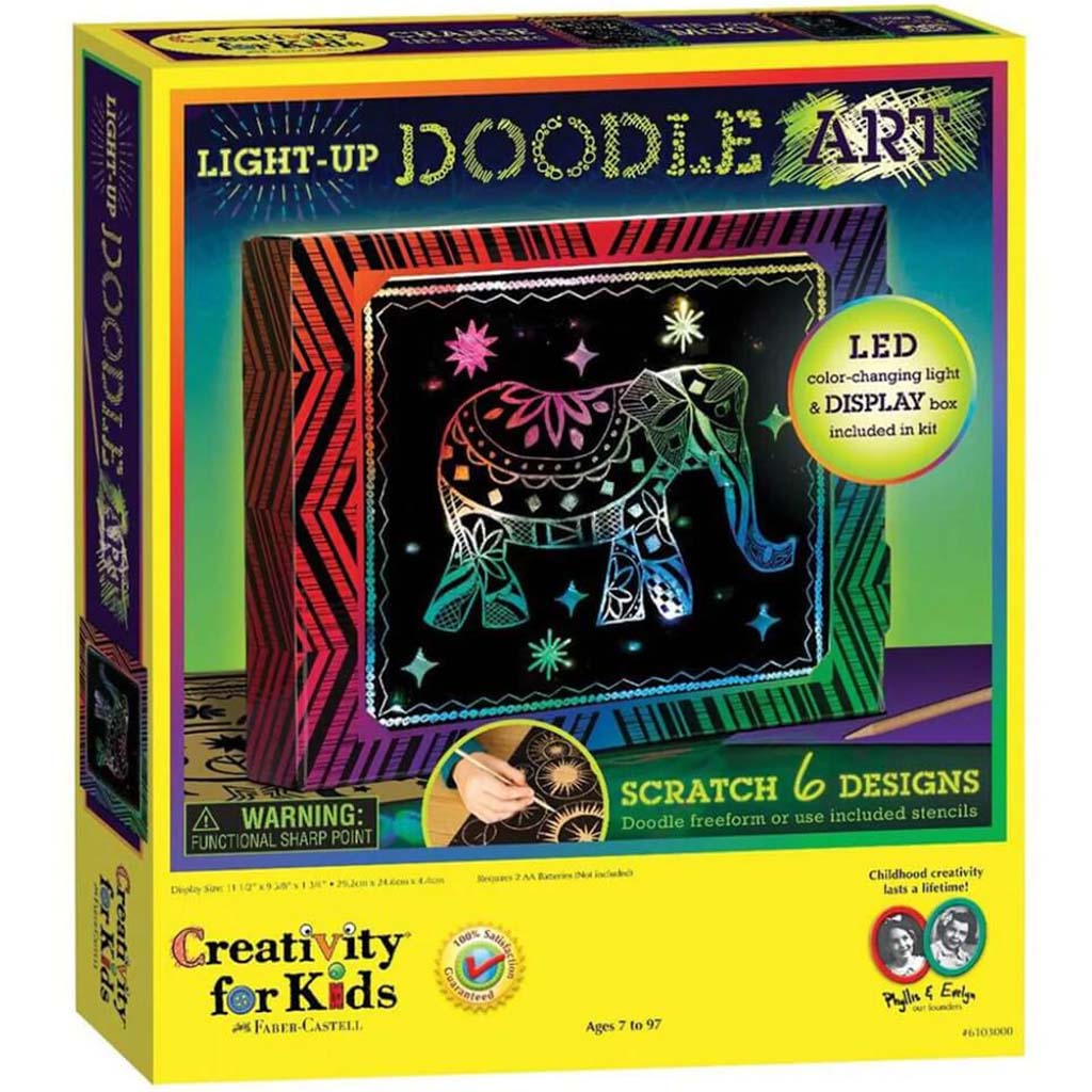 Light Up Doodle Art Kit