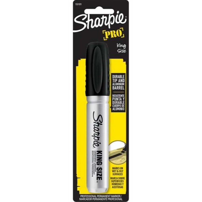 KING SHARPIE SIZE MARKER BLACK 