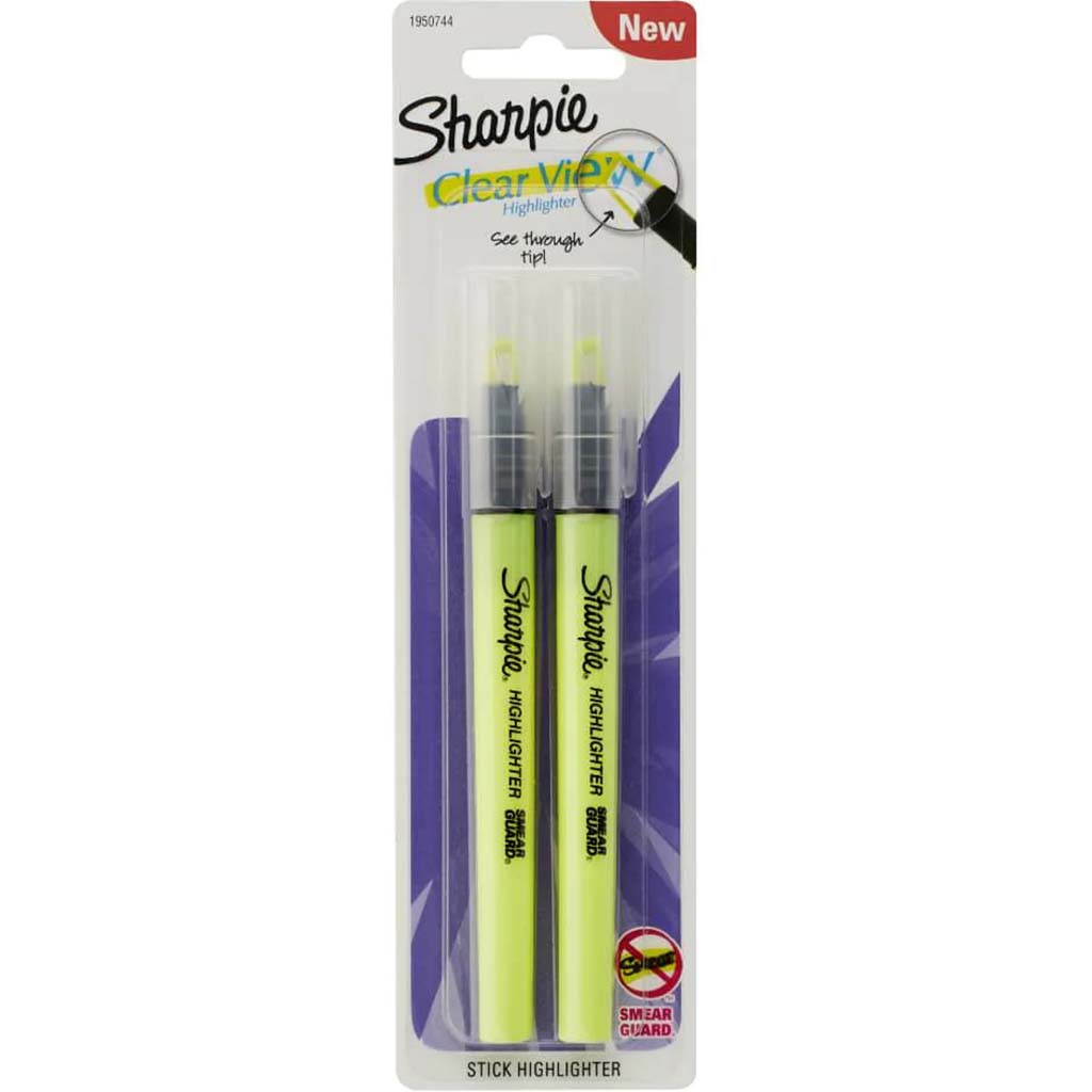 SHARPIE CLEAR VIEW STICK 2CD F 