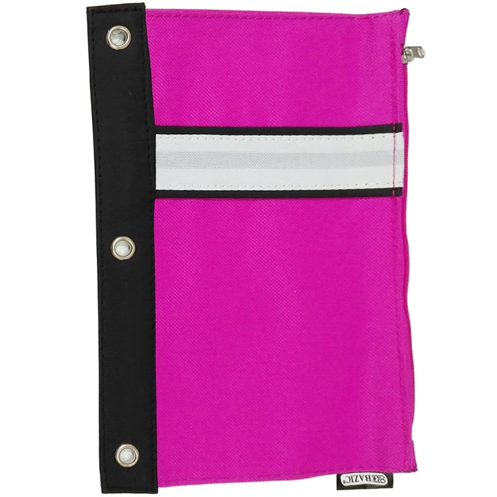 Bright Color 3-Ring Pencil Pouch