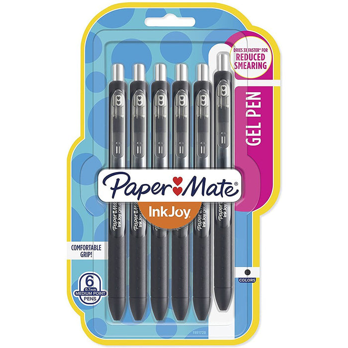 Pm Inkjoy Gel 0.7 6Cd Black