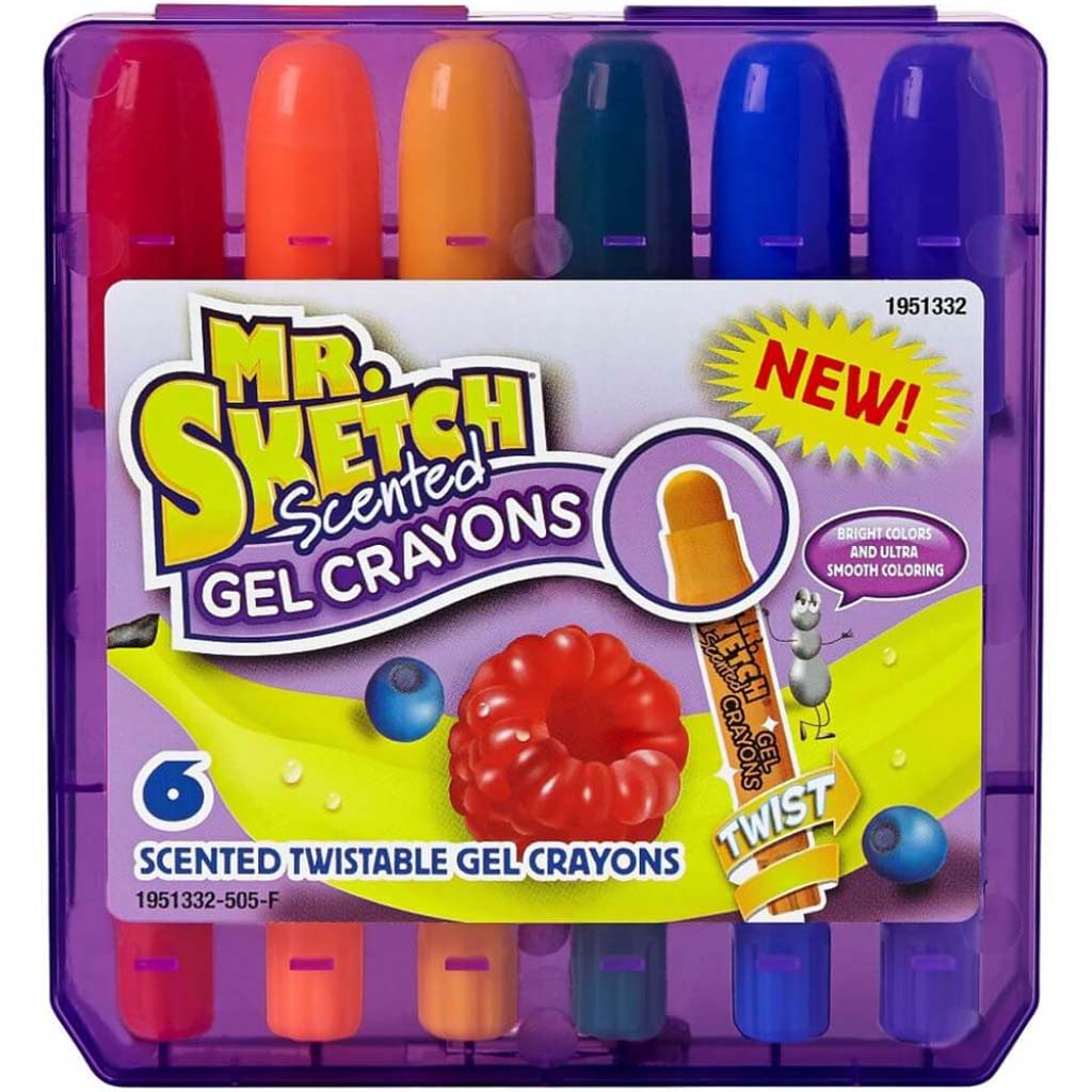 MR SKETCH SCENTED GEL CRAYONS 